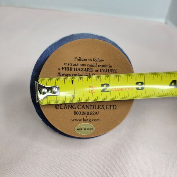 Lang Candles Topper Birdhouses Patchwork Large Medium Jar Candle Topper 2000 New - Picture 10 of 14